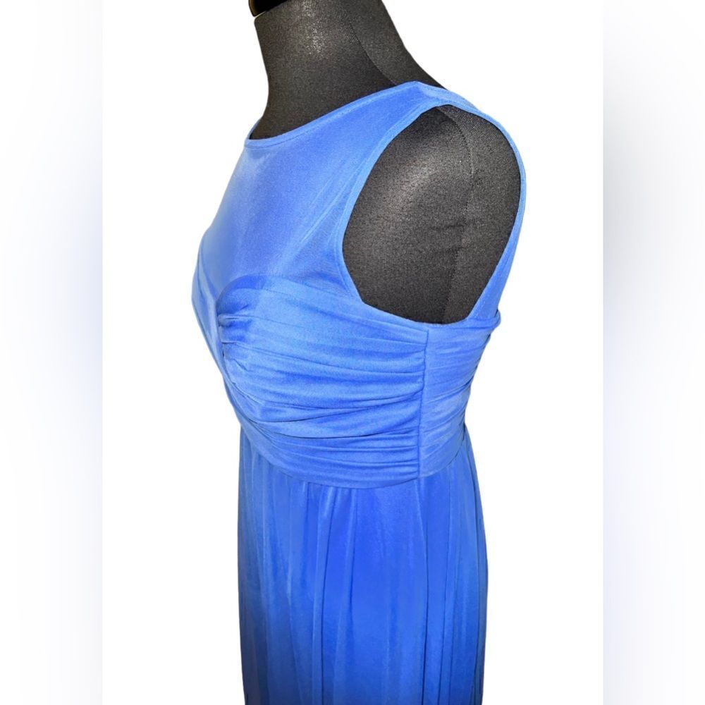 David’s Bridal Blue wedding Dress - Picture 4 of 5